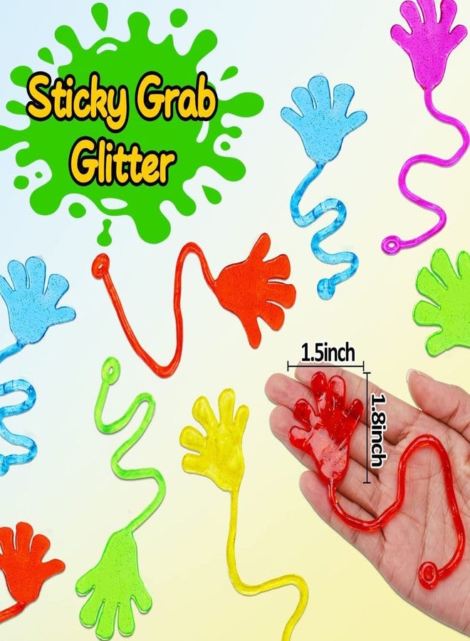 BowieMall 5Pcs Sticky Hands Finger Party Favor Set Fun Toys Birthday Gifts - Image 4